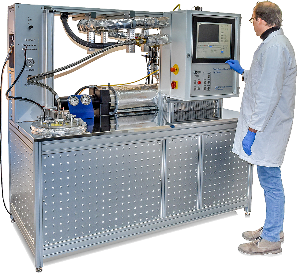 Исследовательский стенд Turbulence Rheometer